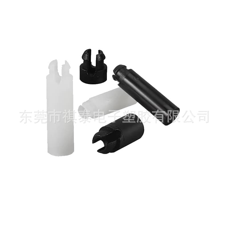 PC board spacer column SS series aperture 3.2 insulated isolation column hollow flowering pad support fixed buckle black and white
