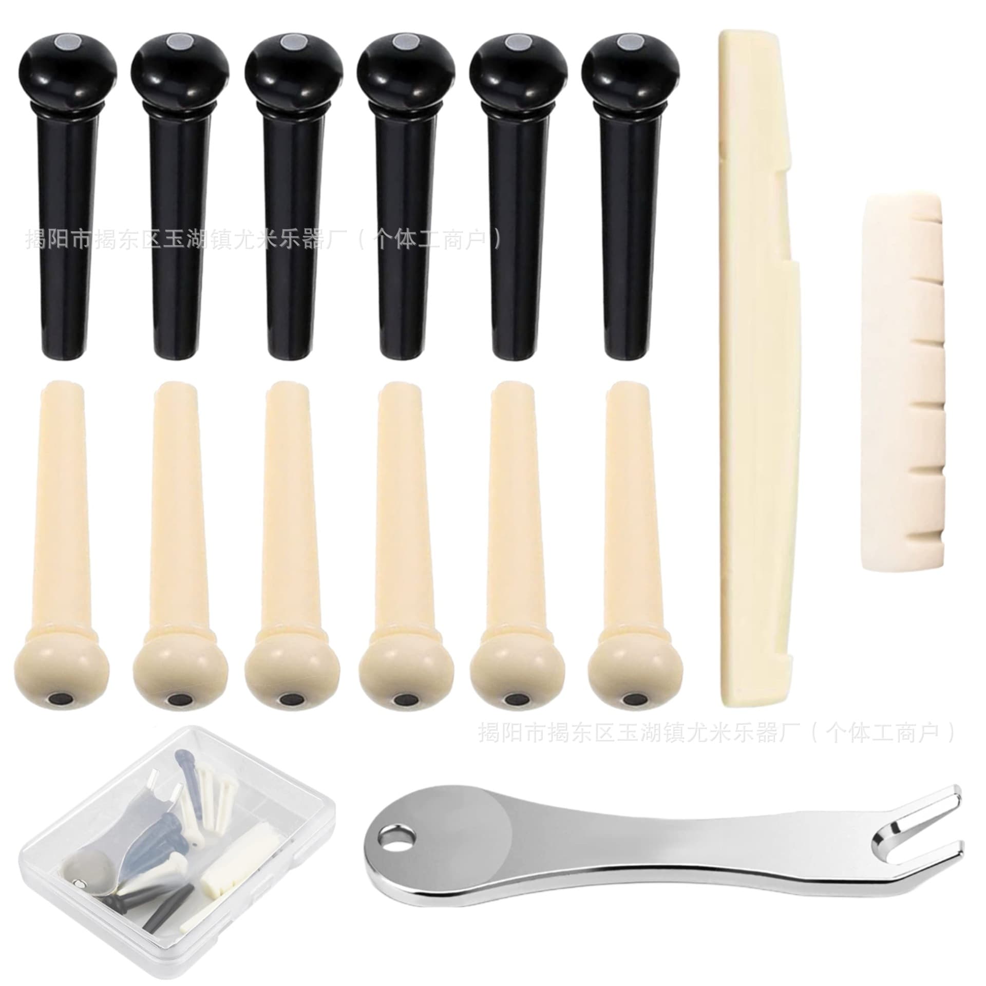 Guitar Bridge Pins Cross-Border Accessories Bridge Pins Guitar Bridge Strings Guitar Nut Guitar Part
