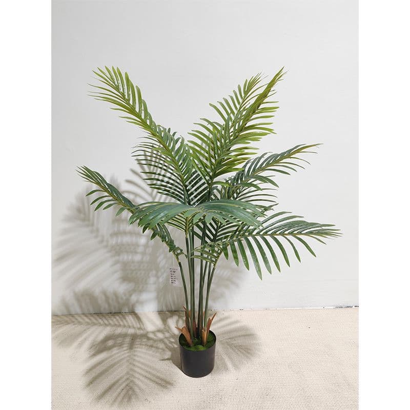 Large Nordic Artificial Traveler's Palm and Areca Palm Floor Potted Plant for Home Garden Decoration and Landscape Simulation Greenery Ornament