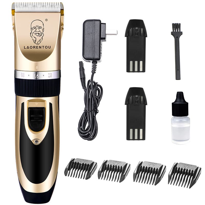 Factory Wholesale Adult Electric Hair Clipper Cross-border Baby Children Hair Trimmer Scissors Home Hair Clipper
