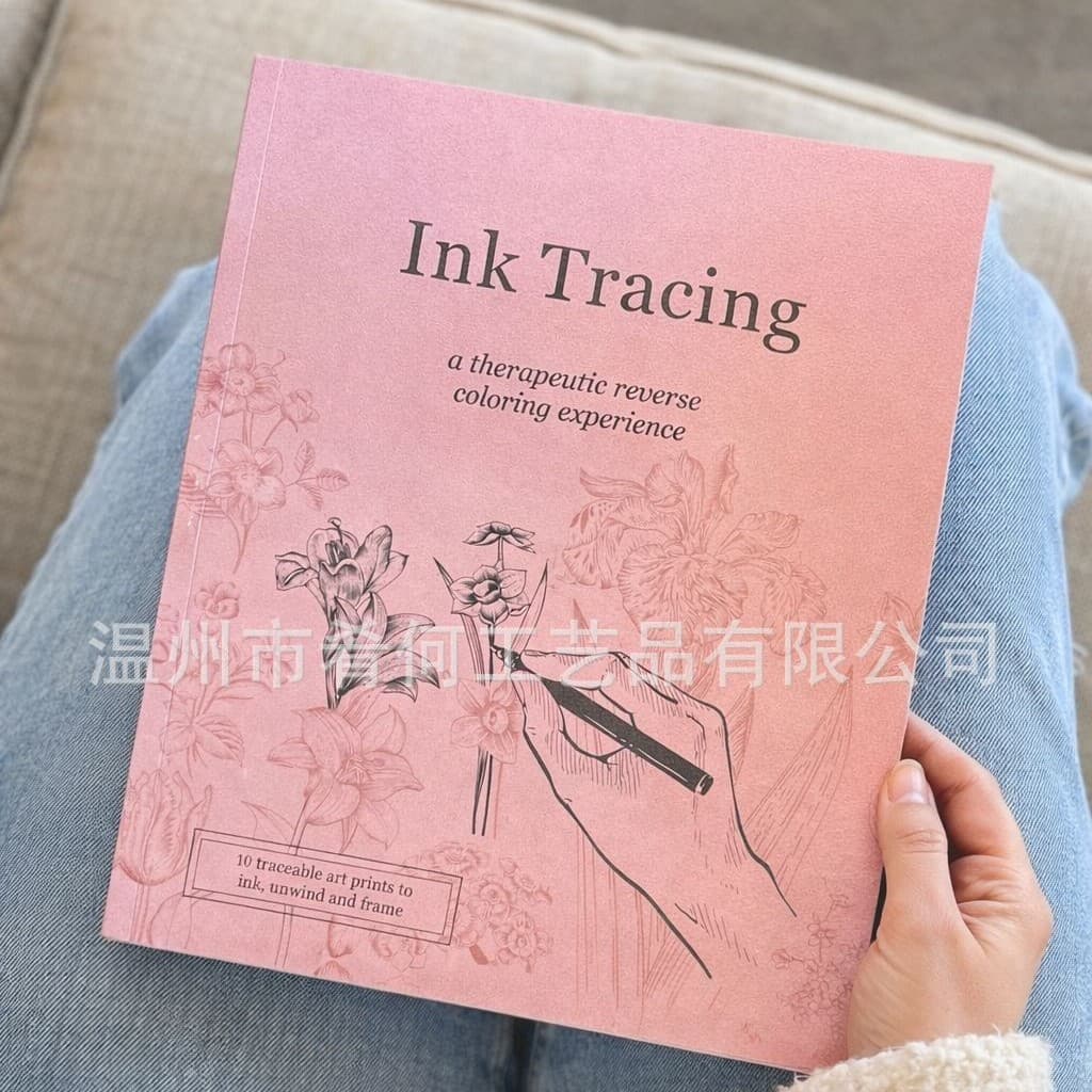 Ink Tracing Special Imitation Experience Sketchbook Coloring Experience Coloring Book
