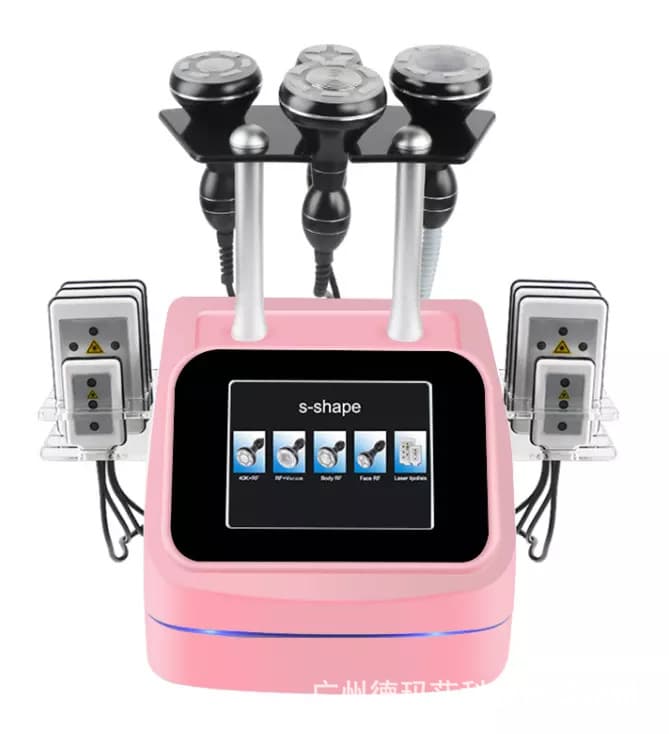 40kHz Ultrasonic Cavitation Machine 6 in 1 RF Fat Burning