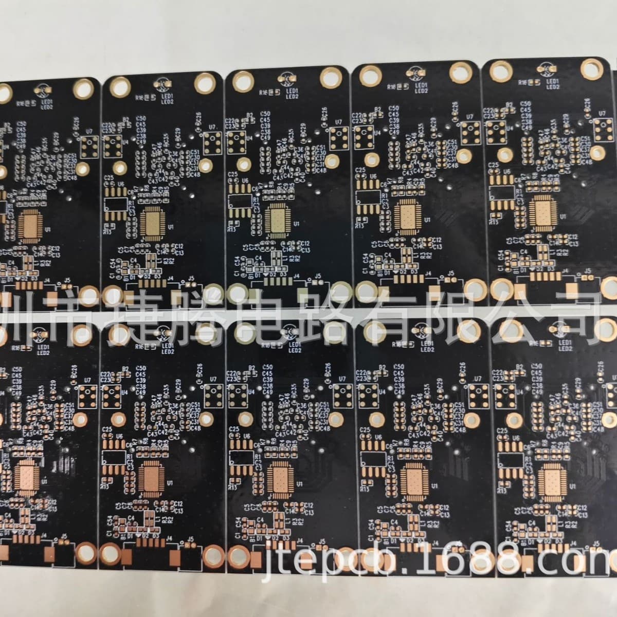 Industrial Camera Multilayer Black Oil Blind Via 0.25BGA Sample and Batch Production with 72-Hour Expedited Service