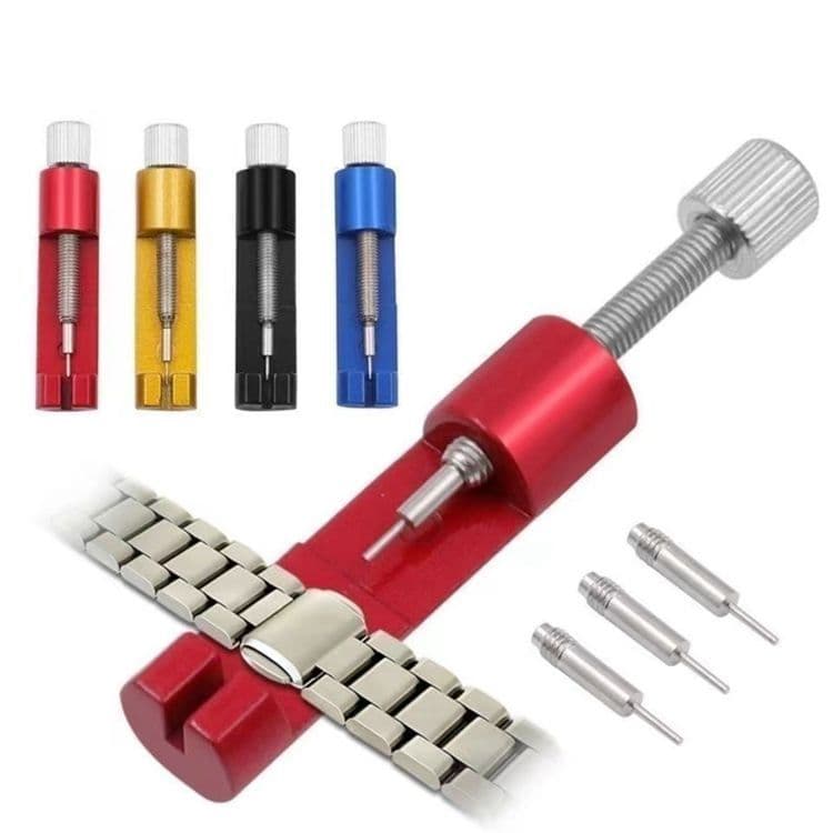 Metal Watch Band Link Remover DIY Watch Repair Adjustable Watch Strap Length Adjuster Watch Chain Removal Tool Chrome Vanadium Steel