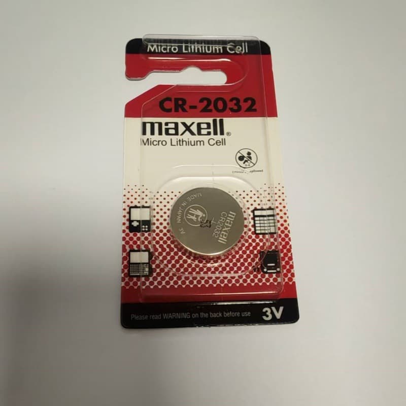Maxell Coin Cell Battery CR2032/CR2025/CR2016 Maxell Car Key Long-Life Lithium Battery