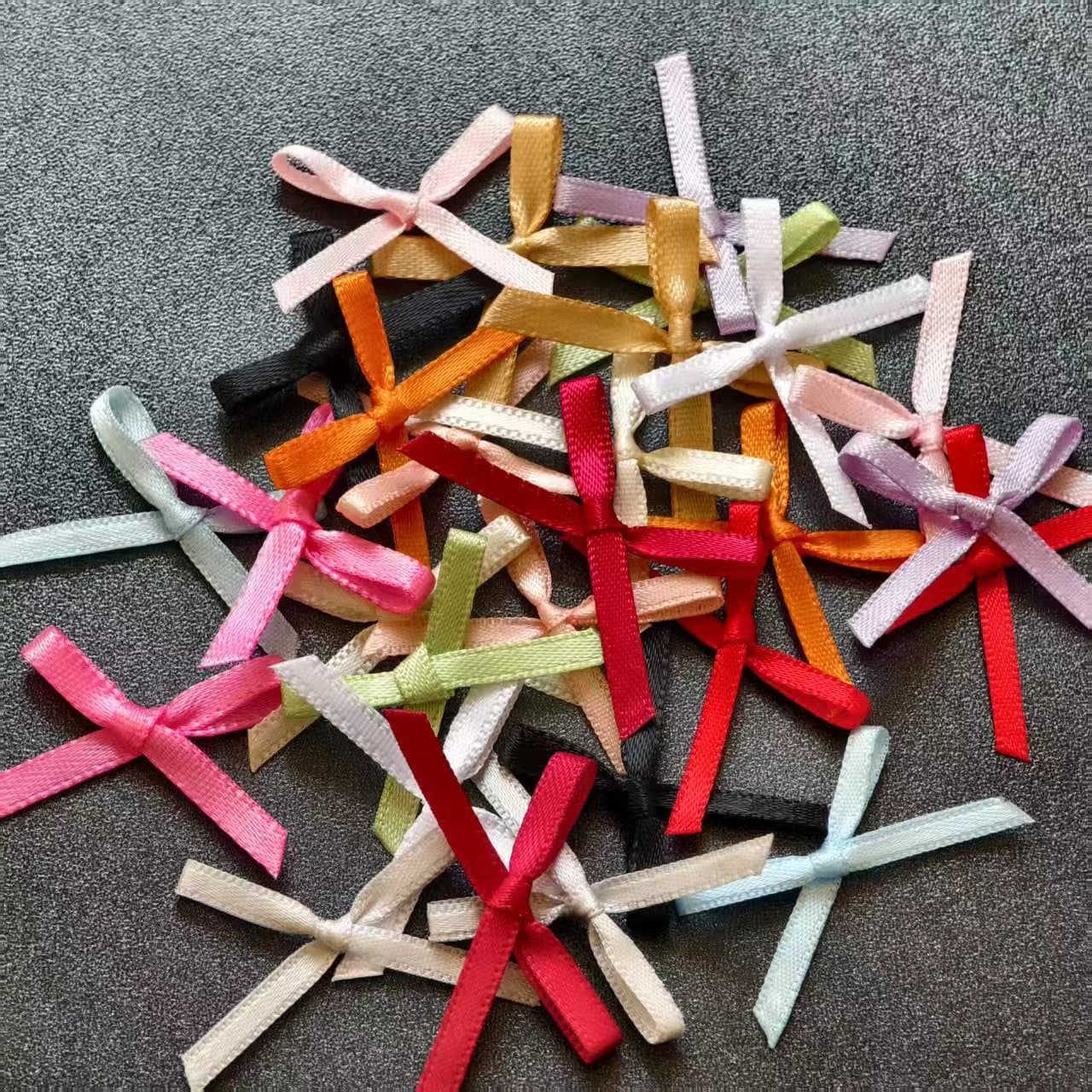 Wholesale Ready-to-ship Mini Bows for Underwear, Socks, Tying Knots, Clothing Accessories Ribbon Hair Accessories Packaging Small Fragrance