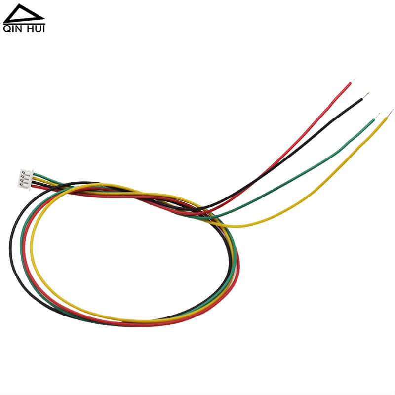 MX1.25mm Terminal Wire 4P Single-End Tinned Color Ribbon Cable 28AWG Electronic Wire 30CM Extension Cable 4P