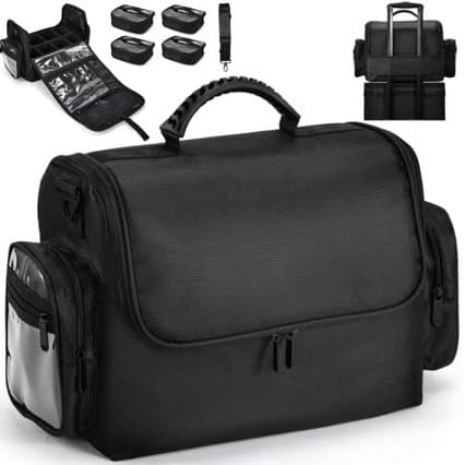 Cross-border Amazon Cosmetic Bag Multifunctional Storage Large Capacity Nail Tattoo Beauty Professional Tool Bag Waterproof