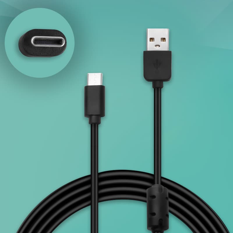 Suitable For Nintendo Switch Charging Cable Switch Handle Line Type-c Data Cable 1.8m Game Controller Charging For Ns