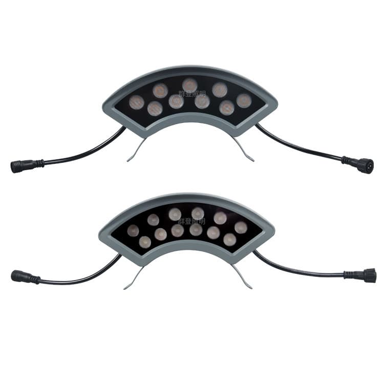 Source Manufacturer Municipal Engineering Lighting Rainproof 9W 12W Tile Corrugated Light, Freely Connectable LED Tree Wrap Light