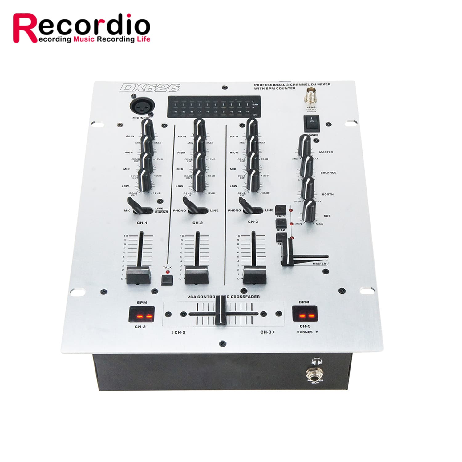 Professional Stage Performance Bluetooth Multi-Function Small 4-Channel Mixer 6-Channel Audio Console