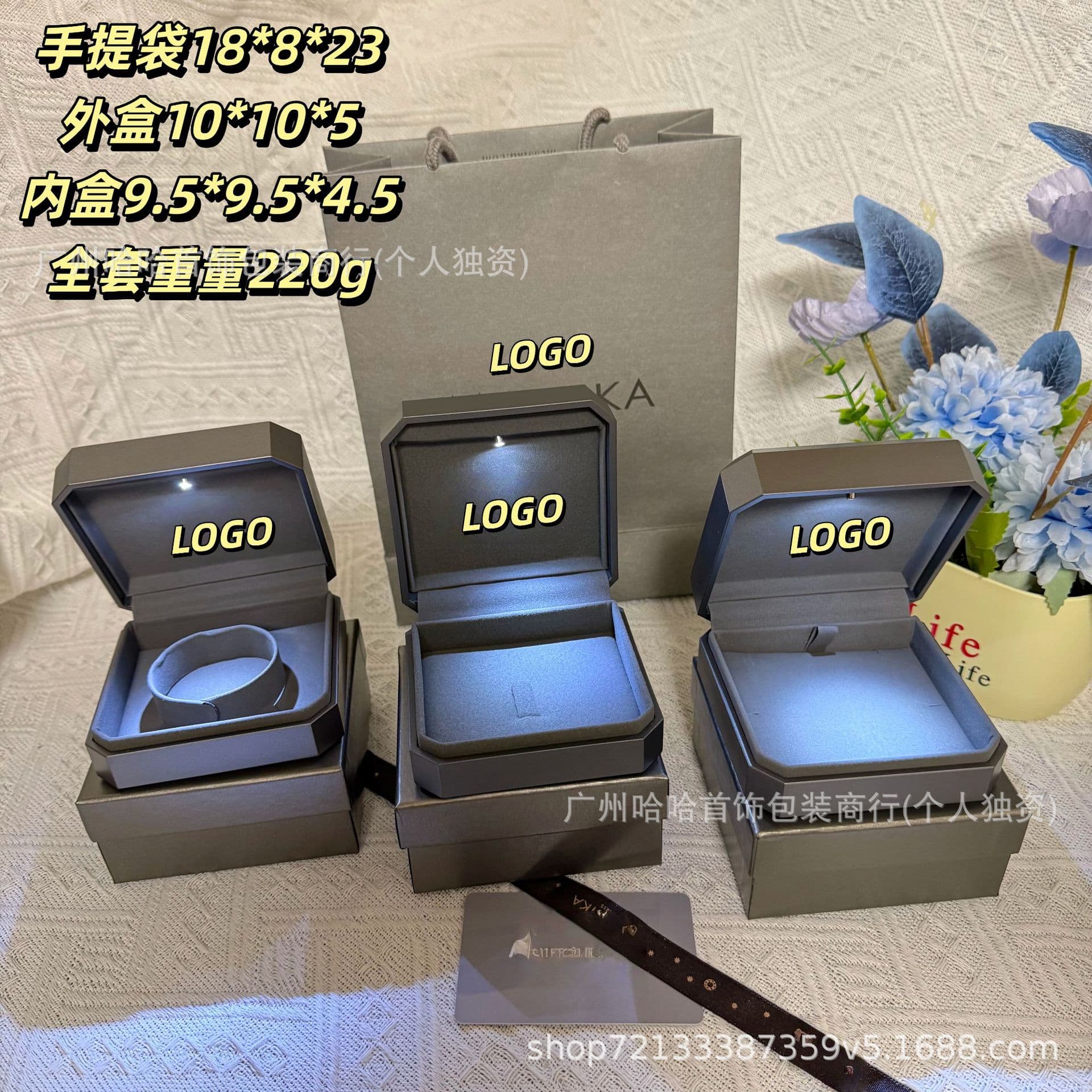 Messika Counter Storage Box Jewelry Box Meijia Jewelry Gift Box Messika Packaging Box Gold Version Packaging Factory Batch
