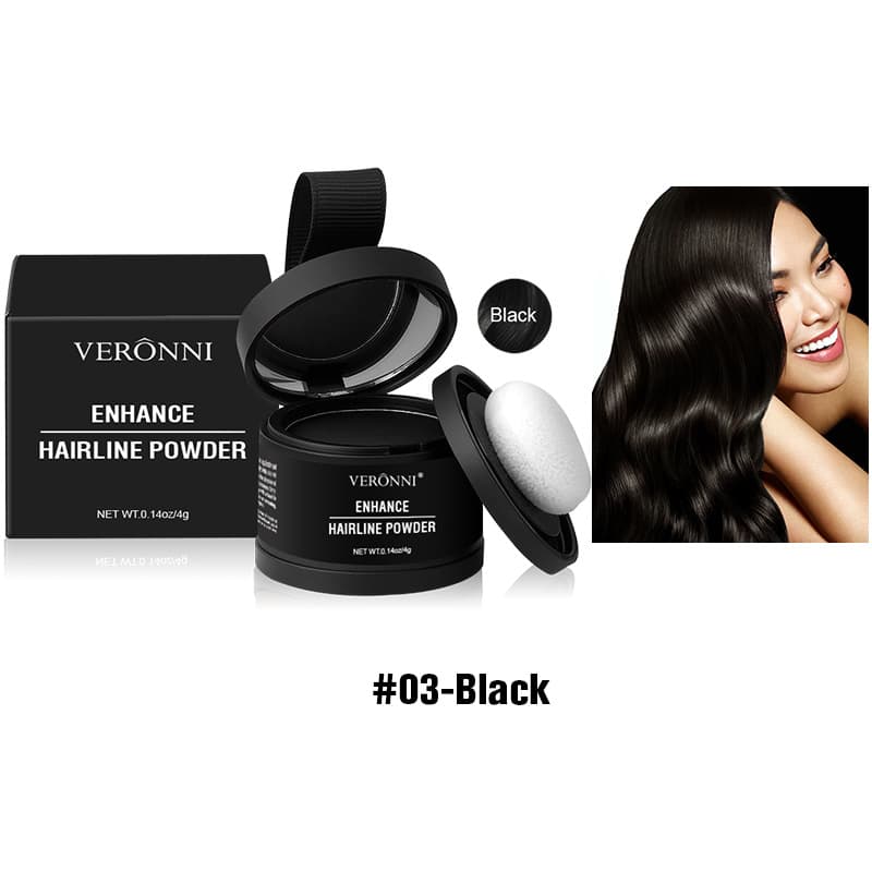 VERONNI Hairline Shadow Powder for Forehead, Temple, and Hairline Contouring, Waterproof Hairline Filler Pen