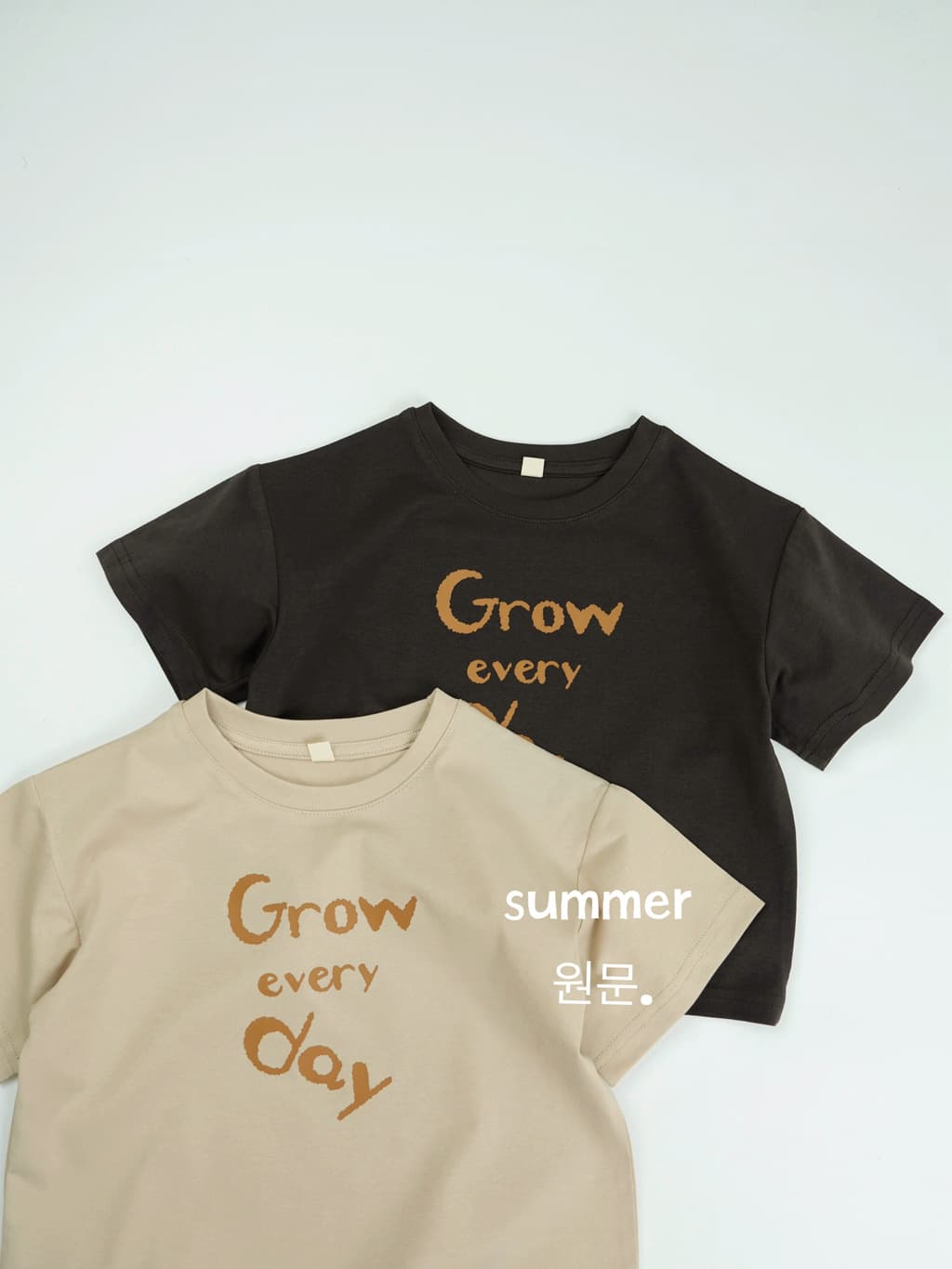 Kids Short Sleeve T-Shirt Summer New Style Boys Casual Loose Half Sleeve Top Girls Letter Korean Fashion Top