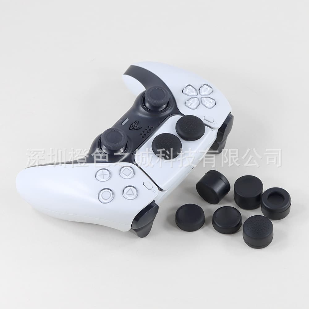 For PS4 PS5 Thumb Grip Caps Anti-Slip Caps XBOX ONE/360/Series NS Pro 8-in-1 Raised Thumb Grips