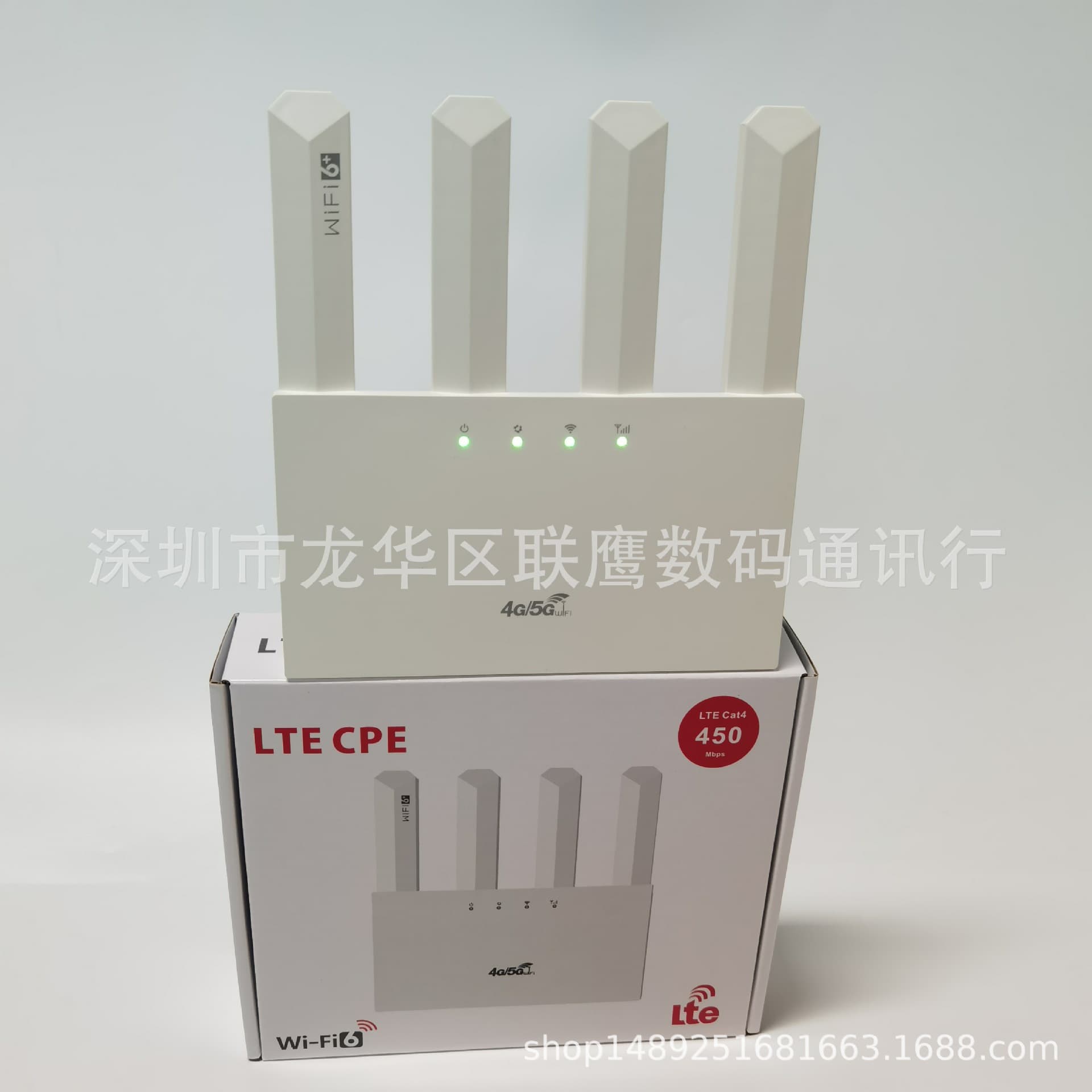 CP106PLUS 4G LTE Wireless Router WiFi6, Full-Network Compatible with SIM Card Slot, CPE