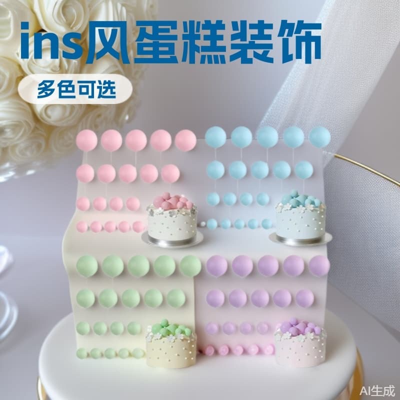 20-Piece Gold Foam Cake Ball Inserts for Wedding Anniversaries and Birthday Party Cake Decor Sets