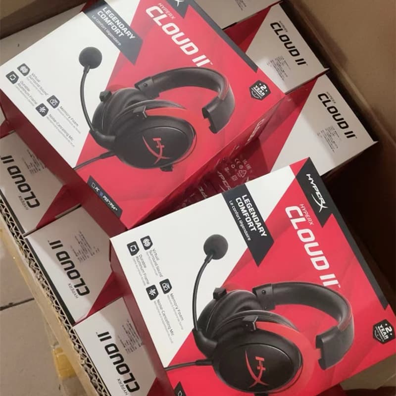 HyperX Cloud II Gaming Headset Over-Ear Esports Headset + Sound Card