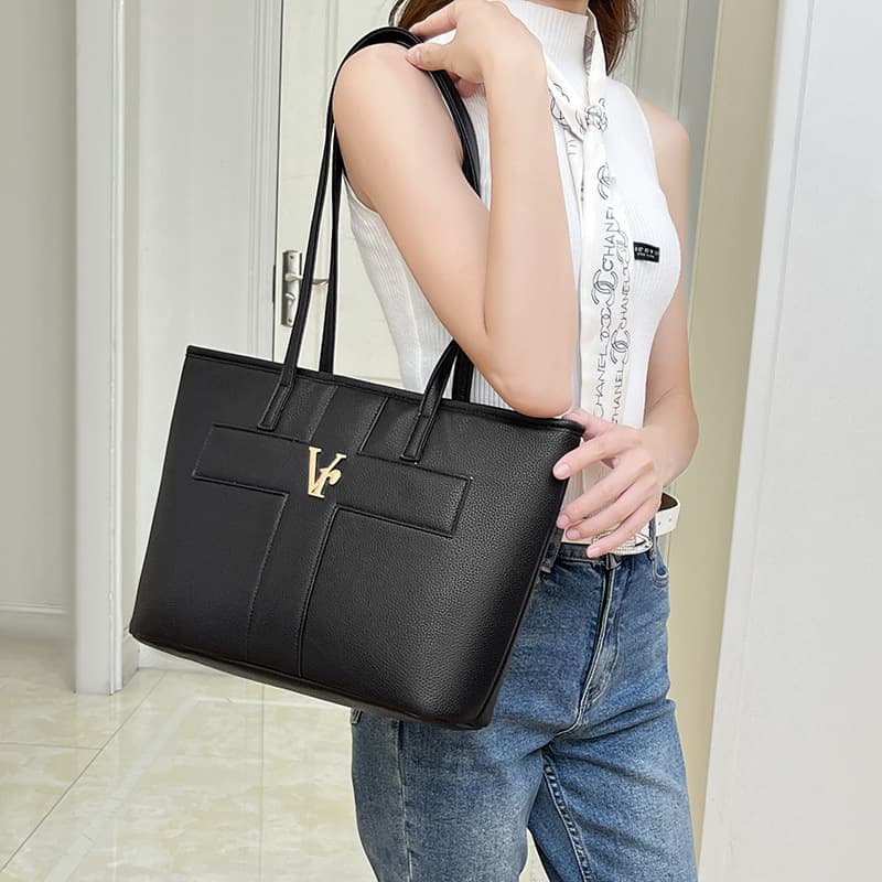 Tote Bags 2025 Guangzhou Quality Women's Bag Factory Wholesale Ladies Bag Large Capacity Light Luxury Shopping Bag