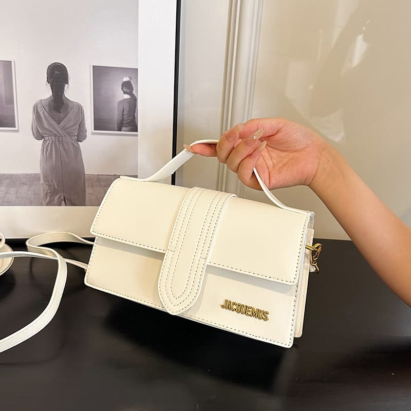 Cross-border Trendy Handbag for Women 2026 New PU Niche Versatile Tote Bag Multicolor Stylish Simple Shoulder Crossbody Bag