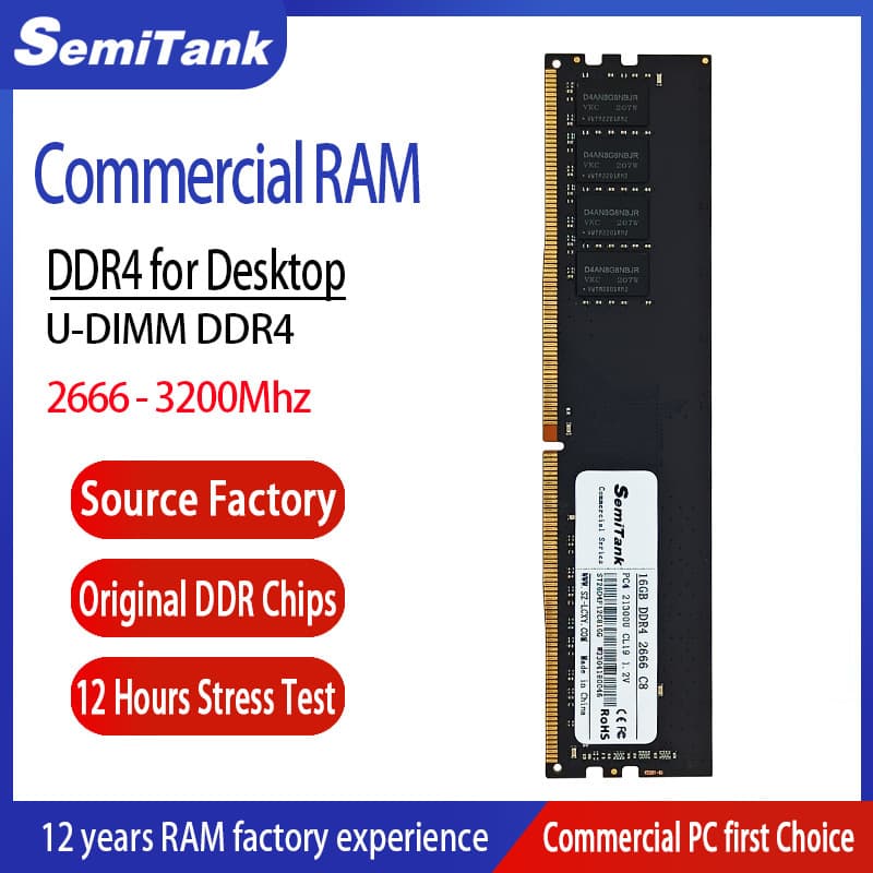 Commercial 3200 4g desktop ram 8g 2666 udimm 16g pc ddr4 32g