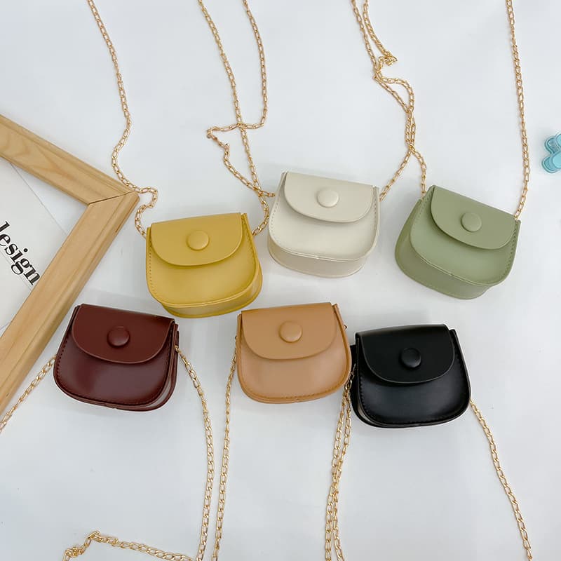 New Mini Bag for Girls, Cute Princess Baby Chain Bag, Small Shoulder Bag, Parent-Child Shoulder Crossbody Decorative Bag