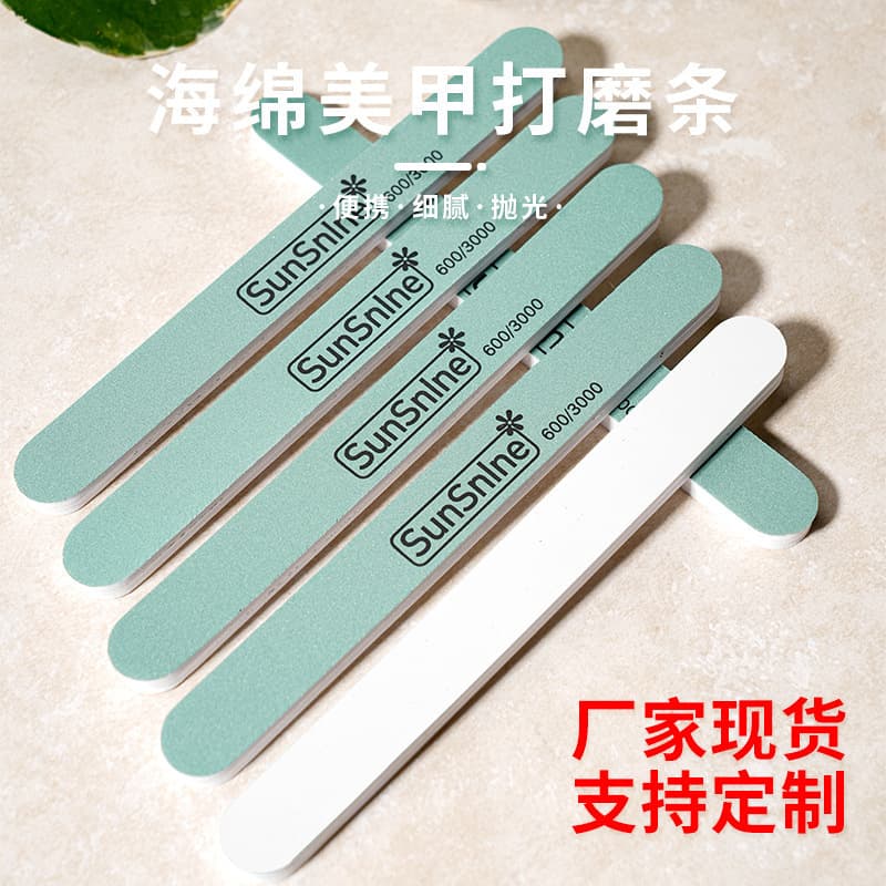 Polishing Block Nail File Buffer Sponge Nail Shaper Tool for Shaping and Cuticle Care Essential