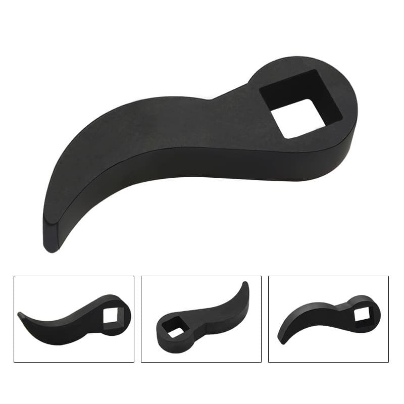 Ox-horn style half shaft removal tool, driveshaft removal repair tool, thickened lever principle for easier prying