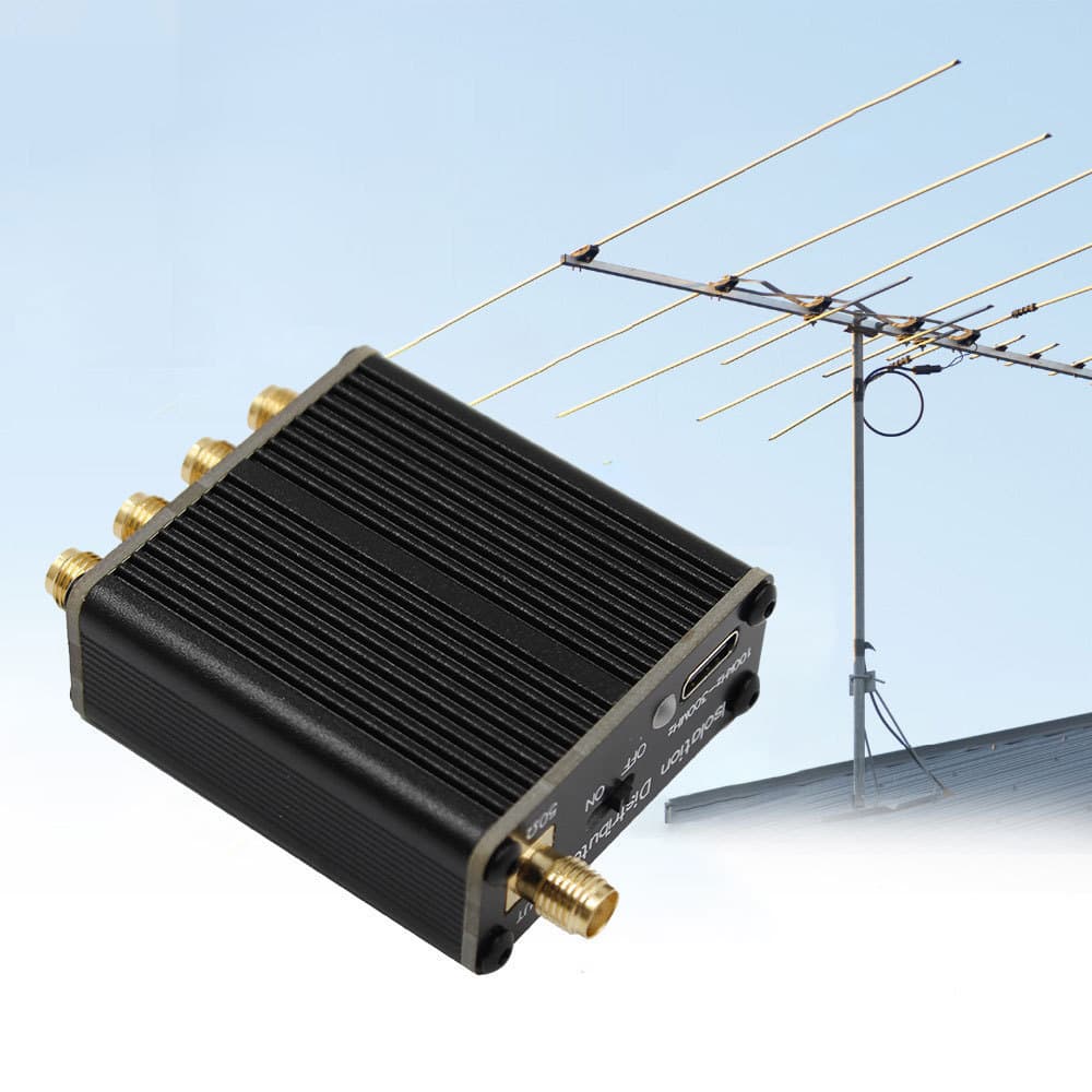 Active RF Isolation Splitter, Suitable for RF Signals, Radio Antenna, SDR, GPSDO, Signal Source