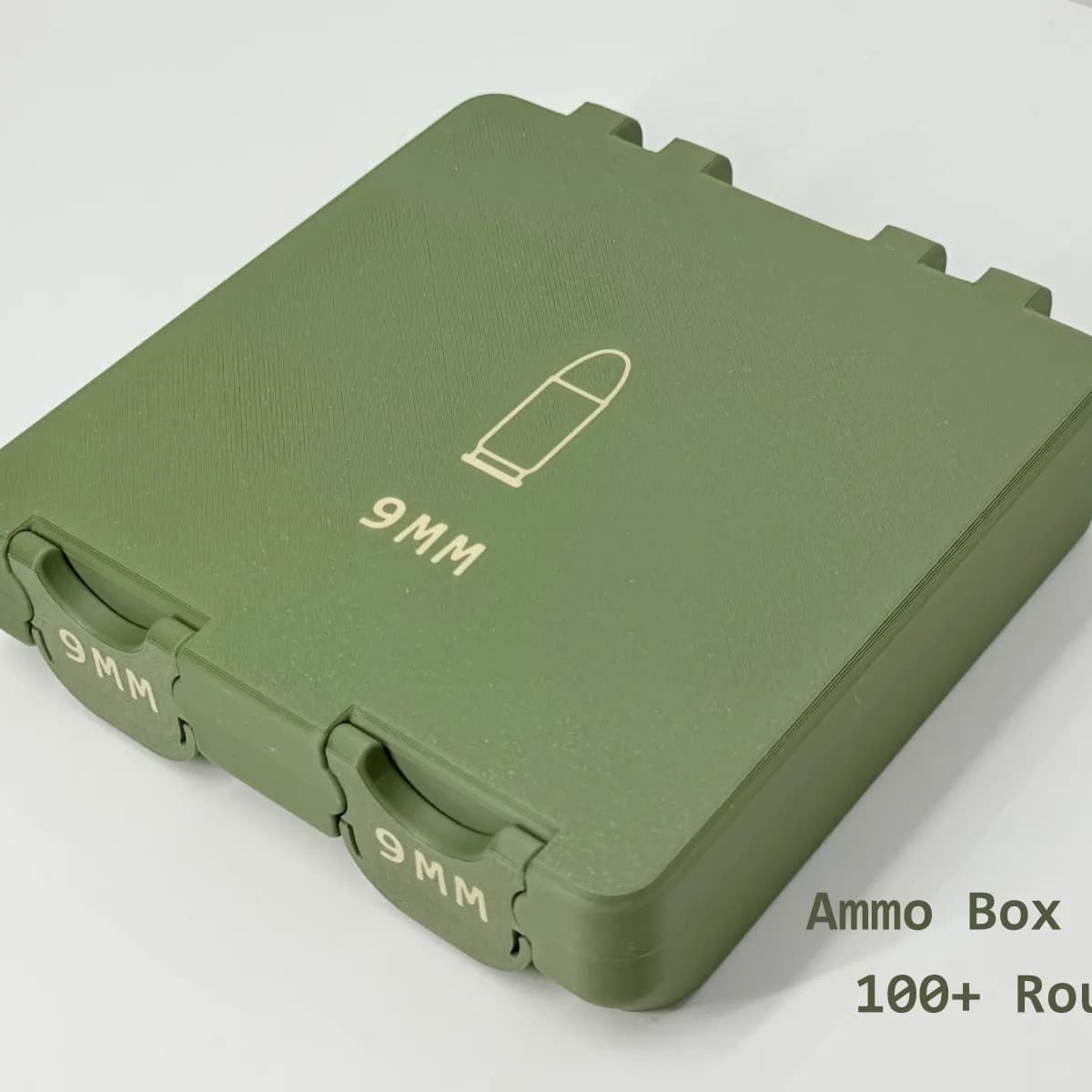 3D Printed Small Ammo Storage Boxes Mini Ammo Storage Boxes Cross-border