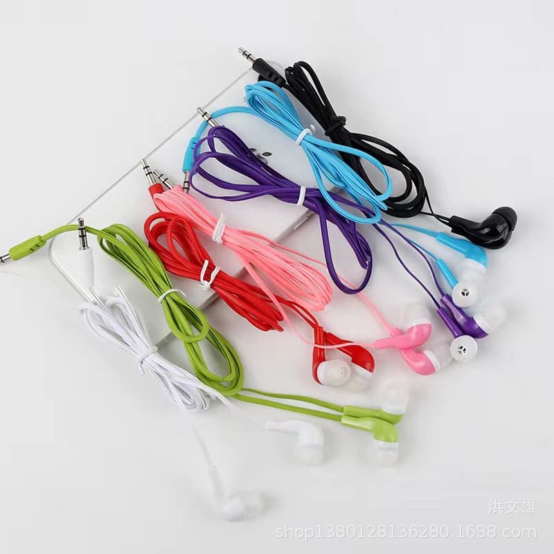370 Styles In-Ear Headphones Universal for Mobile/Computer/MP3, Cheap Wired Earbuds for Gifts and Giveaways