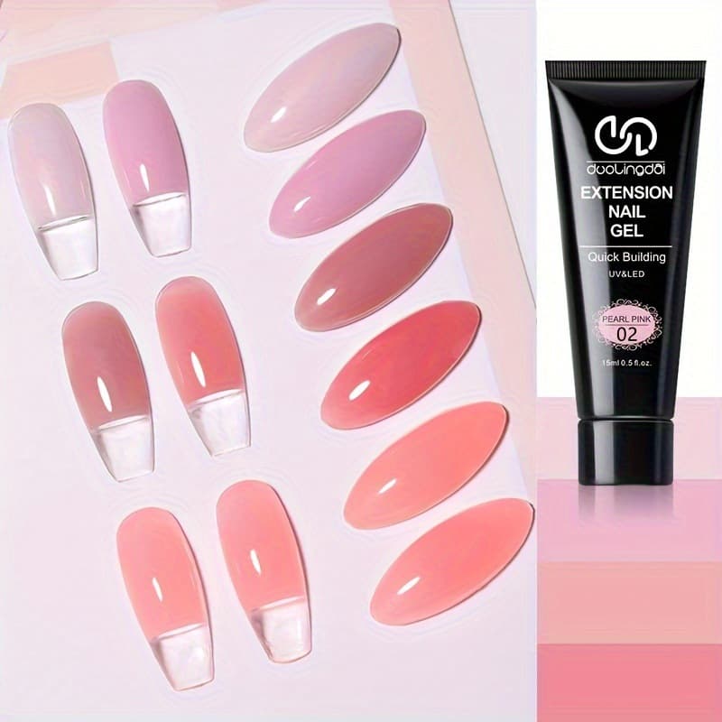 Cross-border Duolingdai crystal painless quick extension glue 15ml manicure set manicure glue nail salon special spot