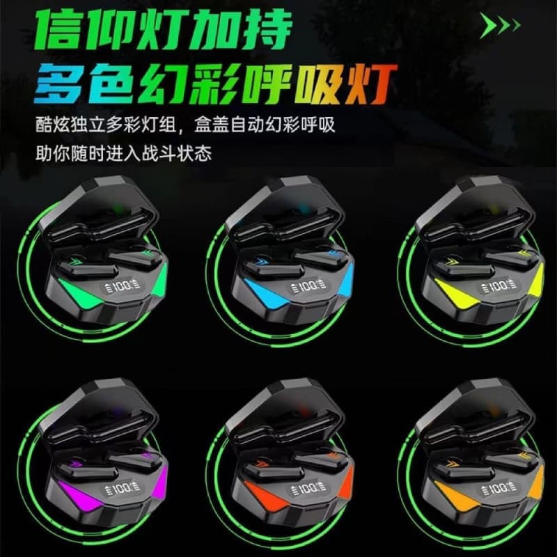 X15 Gaming Bluetooth Earbuds TWS Wireless In-Ear Low Latency 5.4 Low Power Esports Bluetooth Headset