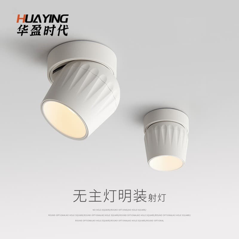 Surface-mounted spotlights, led ceiling lights, home study, restaurant, no main lights, living room, bedroom, aisle lights, COB ceiling downlights