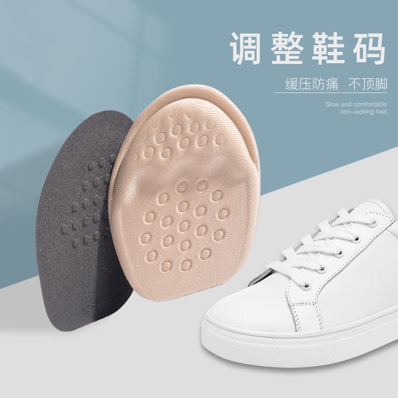 Shoe Size Reducer Inserts for Men and Women Sneakers, Adjustable Toe Filler Half Size Pad for Shoes That Are Too Big