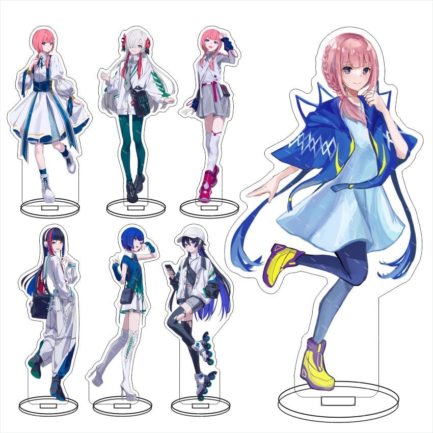 KAMITSUBAKI City Under Construction Acrylic Large Standee Eureka KAMITSUBAKI City Under Construction Acrylic Figure