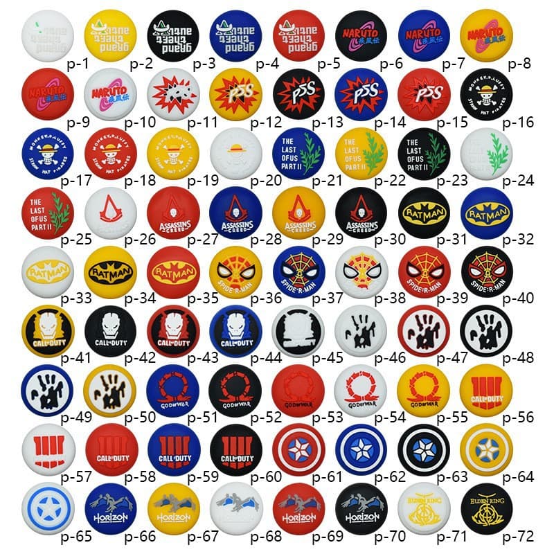 PS5 controller rocker cap X-box S/X controller button rocker cover Switch Pro controller protective silicone cap