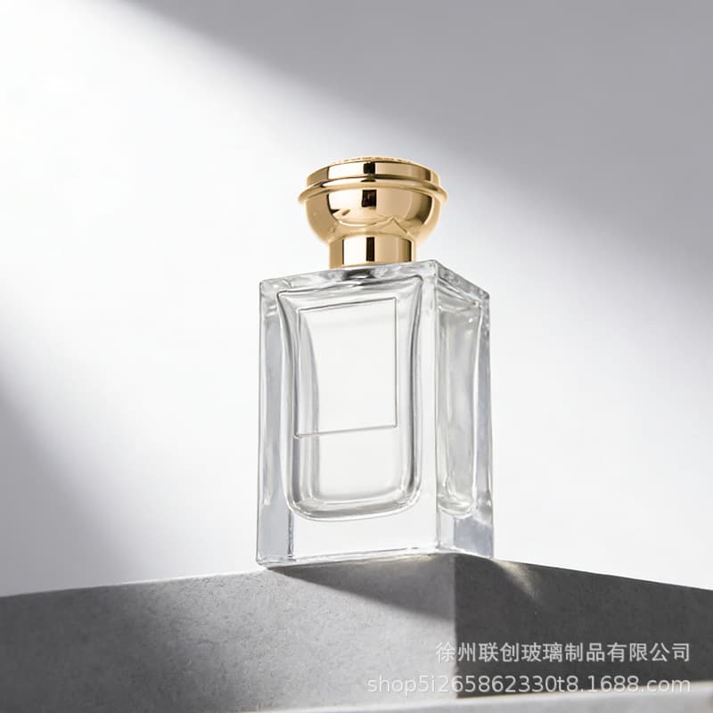 Transparent Simple Perfume Bottle Premium Perfume Sample Refill Bottle 15 Snap-On Cosmetic Perfume Refill Empty Bottle
