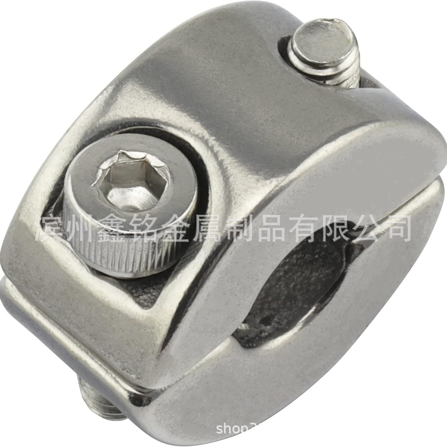 316 Stainless Steel Wire Rope Brake Clamp Head Ring Clamp Stop Fixing Tightening Hardware Fittings