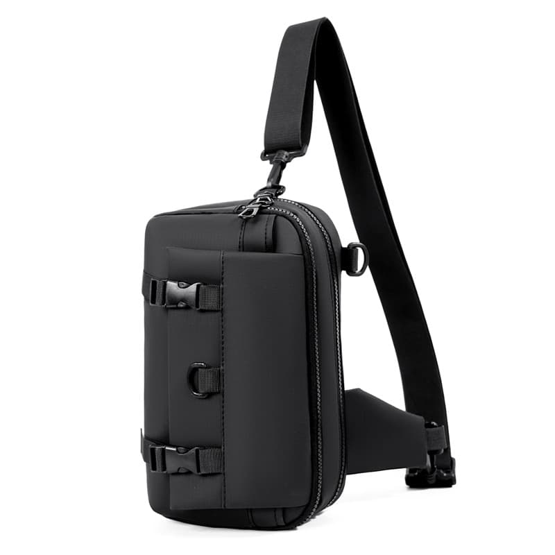 Men's Waterproof Crossbody Bag, Trendy Fashion Casual Shoulder Bag, Student School Handbag Laptop Bag