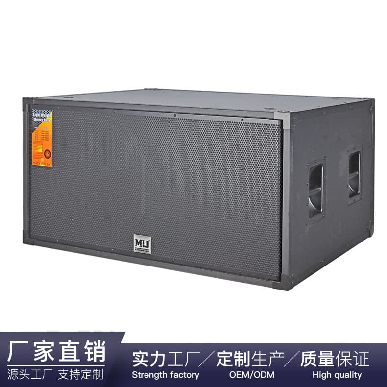 Manufacturer Customized N218 Double 18inch Professional Subwoofer Stage Audio Set Wooden Box Subwoofer Wooden
