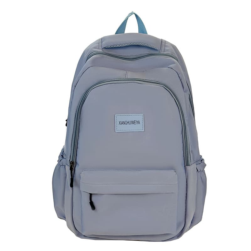 New 2026 Student Backpack for High School and Middle School, Simple Design, Large Capacity Travel Bag