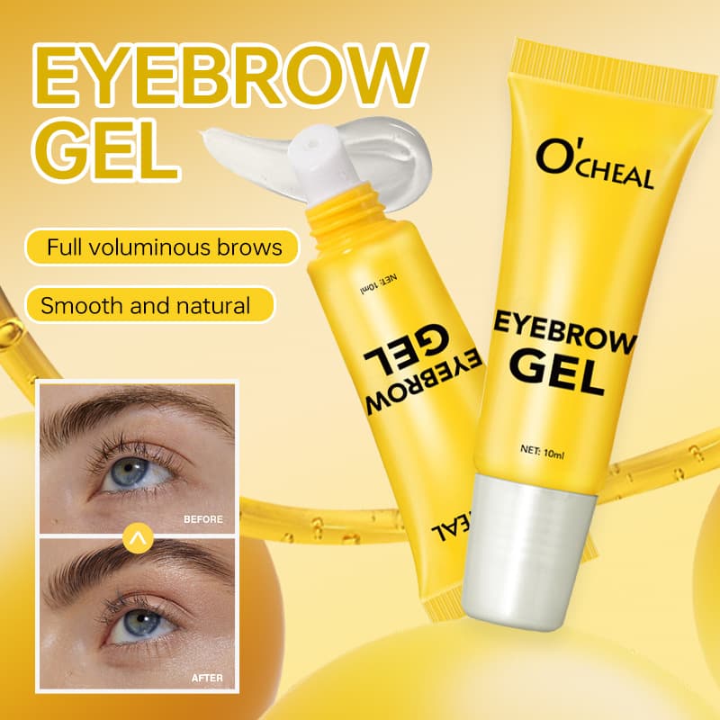 Cross-border Exclusive OCHEAL European and American Wild Eyebrow Gel Natural Setting Liquid Transparent Colorless Gel Soft Plastic Shaping Eyebrow Gel