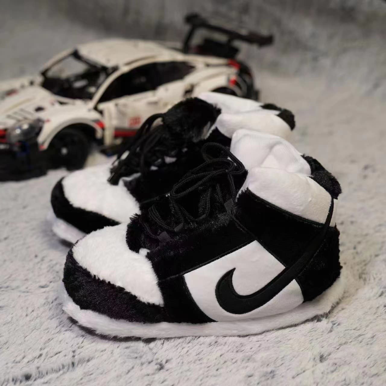 Fall/winter Comfortable Cotton Shoes For Couples Warm Aj Big Head Shoes Customizable Baby Cotton Slippers