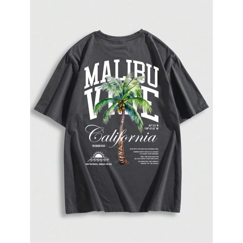 ROMWE MEN Street Life Men Printed T-Shirt, School
