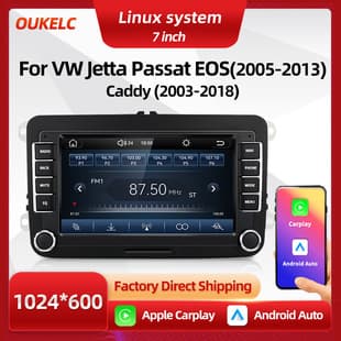 7-inch Car Central Control Large Screen Navigation Player for Volkswagen Jetta Passat Golf Beetle