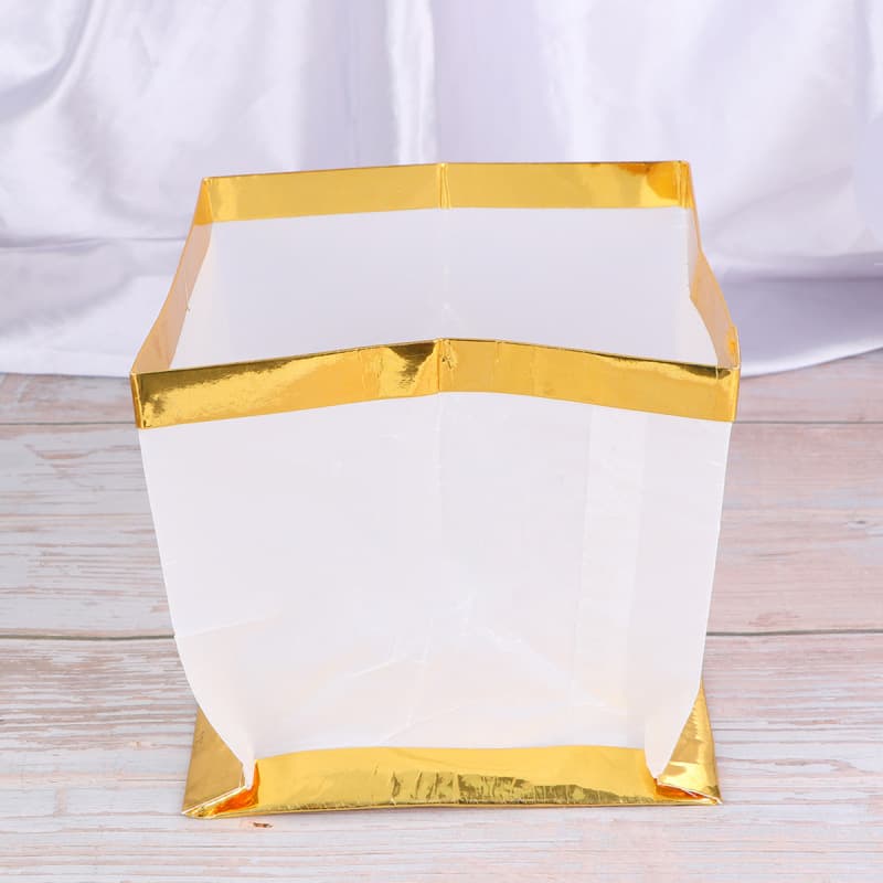 Square water lanterns for New Year's Day, wishing lanterns, floating lotus lanterns, and candle wrappers – eco-friendly, windproof, and perfect for gifting.