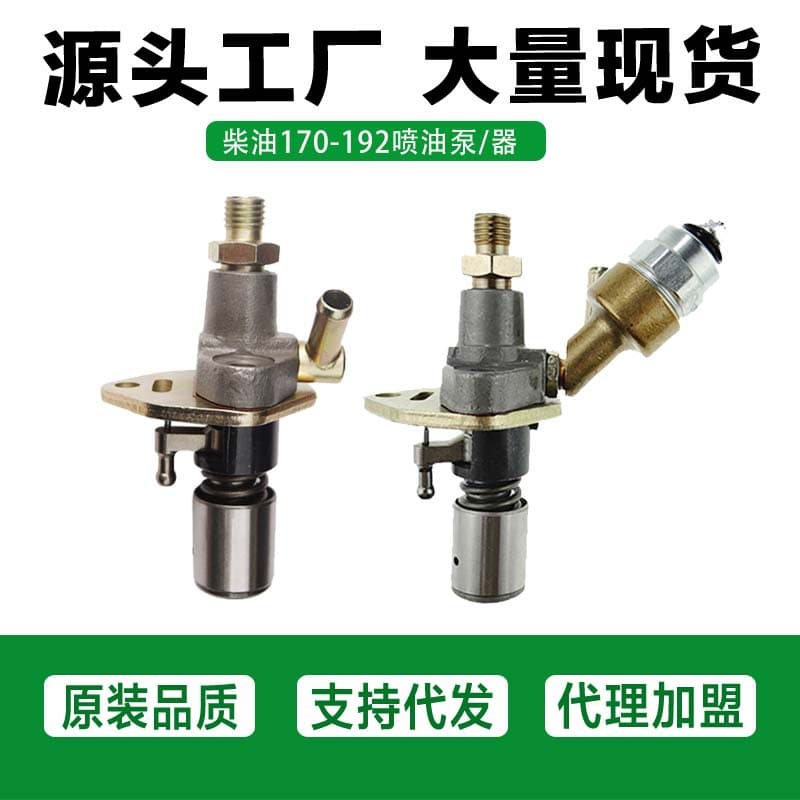 Air-Cooled Diesel Engine Micro Tiller Parts 168/173/186/188/192F Injector Assembly Injection Pump Plunger