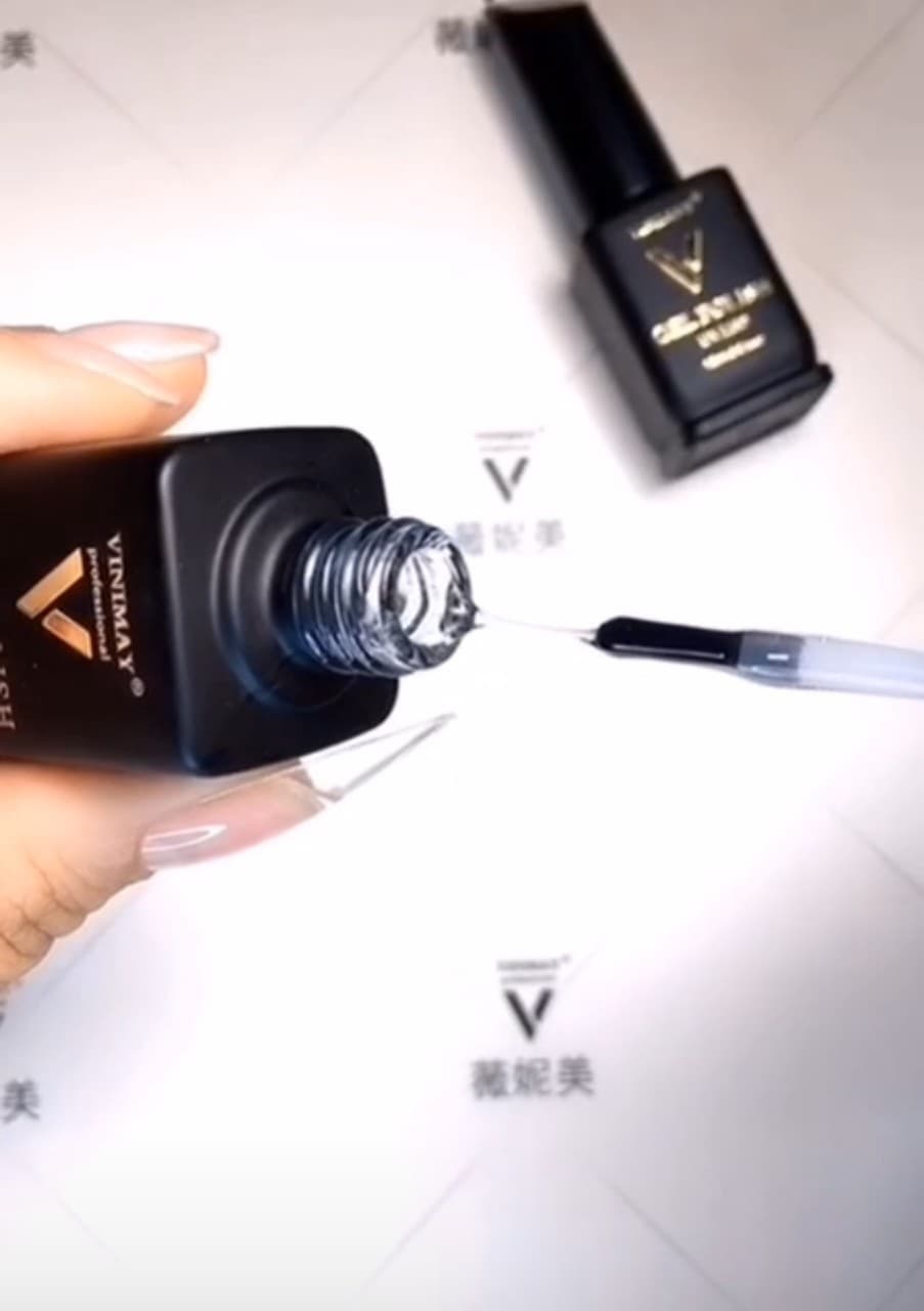 Nail Art Diamond Tip Gel, Bubble-Free, No White Residue, Super Strong Nail Tip Adhesive