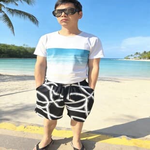 Cross-Border European and American New Summer Sports Shorts Men and Women Beach Shorts Casual Loose Printed Sweatpants Sleep Shorts